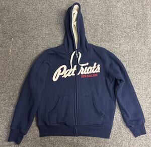 NFL Team Apparel Patriots Women’s Medium Full Zip Sherpa Lined Hoodie